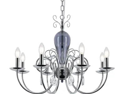 Chandelier Lazzaro E 1 1 8 NB 3D model