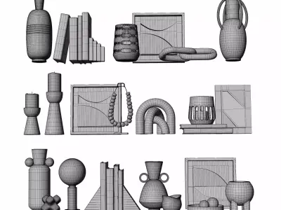 Decor Set 3D model order