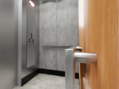 Mockup Elevator - Model 2 Low-poly 3D model