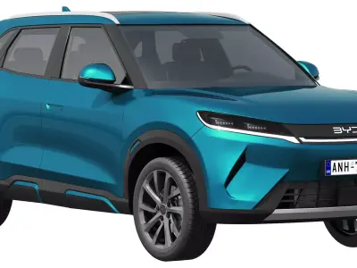 BYD Atto 2 DM-i 2025 3D model