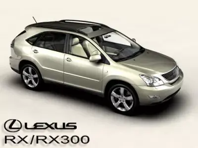 Lexus RX RX300 2004 3D model