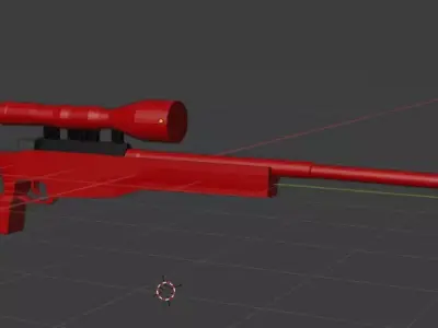 Awp228 rifle 3D model