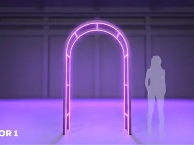 Arbors Set - 12 Designs Pack 3D model