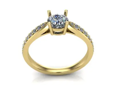 Engagement rings 3D print model order