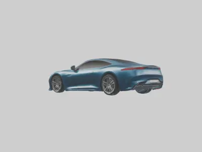 Modern Luxury Coupe model 3D model