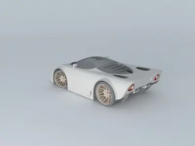 Maserati Concept Free 3D model