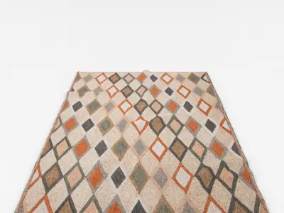 Rugs No 475 Low-poly 3D model