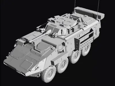 Lav 6 8x8 3D print model