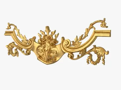 Classic decor ornament 233 3D model