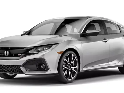 Honda Civic  Sedan Si 2017 3D model