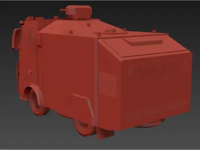 Toma - Turkish Police Vehicle  For Riot Control 3D model