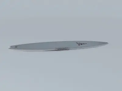 O'Shea Guppy Fish 5'10" Surfboard (Composite) Free 3D model