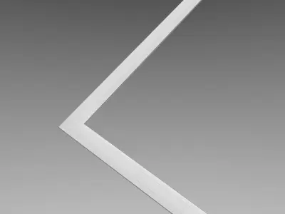 Tri Square Low-poly 3D model