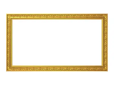 carved frame 3D model 68