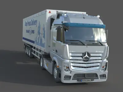 Mercedes Actros 3D model
