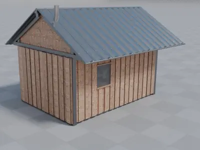 Hut 3D Model 3D model