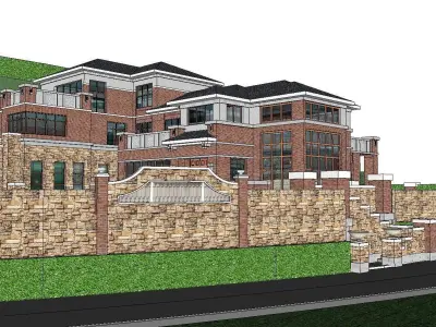 Regal-Luxury-Villa Area-05 3D model