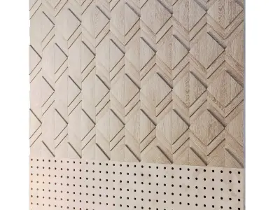 Decorative Wall 3d Panel 04 3D model