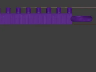 Initial J Pendant Diamonds Gold Silver Platinum Luxury Jewelry 3D print model