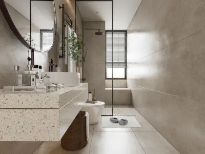 Bathroom 52 3D model