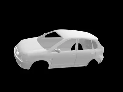 Volkswagen Polo MK4 3D print model