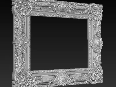 Frame Relief 8 3D Model 3D print model