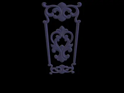 Furniture Appliques 4 3D model