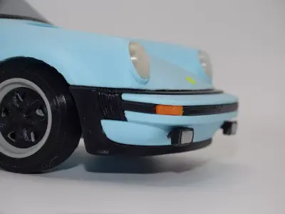 PORSCHE 911 TURBO By 80 PARTS 3D print model