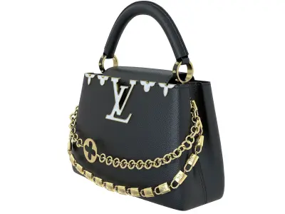 Louis Vuitton Capucines Mini Bag 3D Model Pack