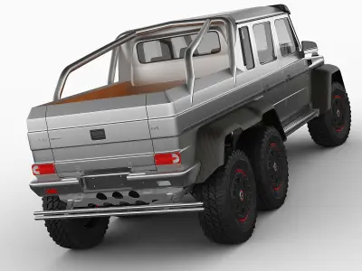 Mercedes G63 AMG 6x6 3D model