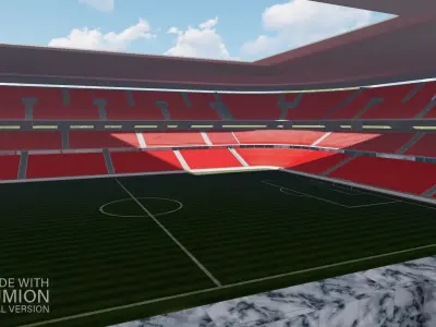 International Stadium 3D model