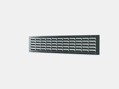 METOD Ventilation grille Low-poly 3D model