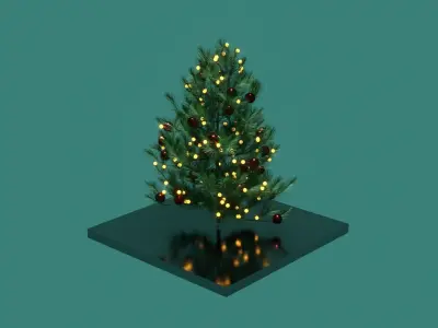 Christmas Tree 3D model get