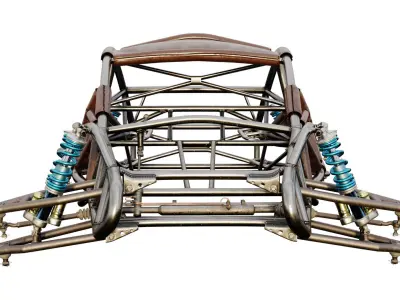 Chassis Buggy 3D model
