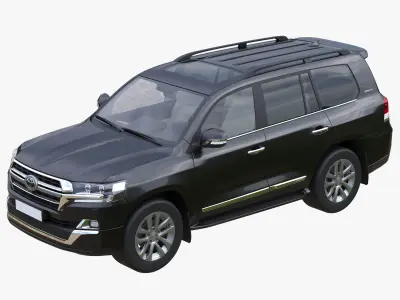Toyota Land Cruiser 200 Executive Lounge 2021 3D model