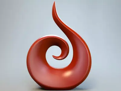 Abstract Figure m037 P 3D print model