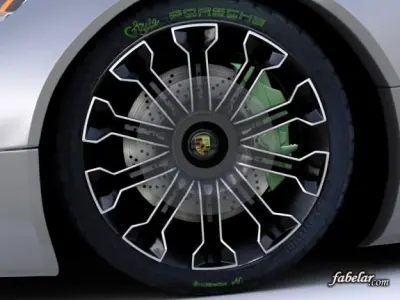 Porsche 918 spyder std mat 3D model