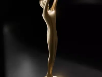 Centurion Statue 3D model