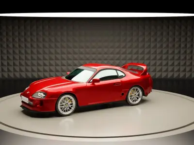 Toyota Supra mk4 3D model 3D model