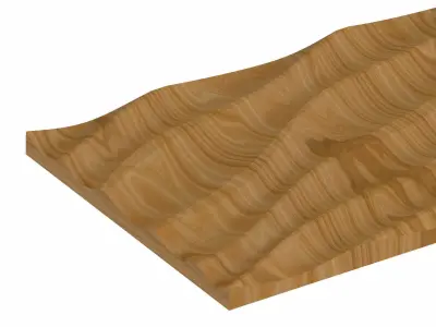 Decorative panel STL 3D model 34