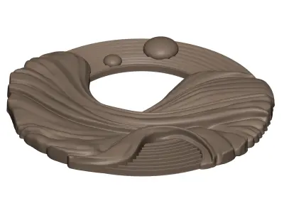 Modern 3D Wall Panel CNC-Ready STL for Interiors 3D print model