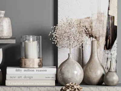 decorative set34 3D model