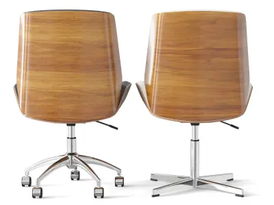 LUS101 Office Chair Low-poly 3D model