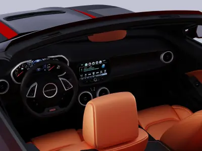 Chevrolet Camaro SS Convertible 2017  3D model