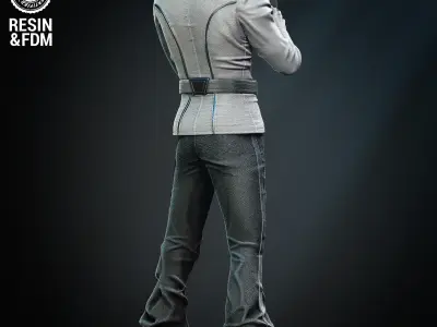 Wicked Movies Kirk Sculpture 3D print model