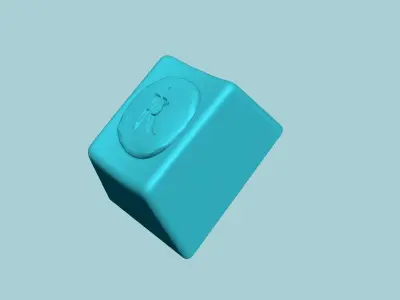KeyCap - Runescape Symbol Rune - Decorative KeyCaps 3D print model
