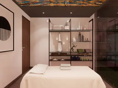 Spa and Saloon 3D model