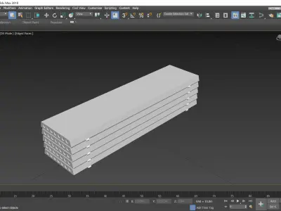 Precast Slab Deposit - Revit Family 3D model