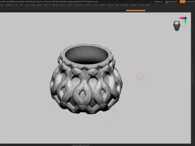 vase 3d print 317  3D print model