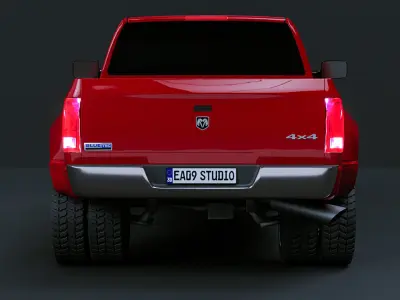 2005 Dodge Ram 3500  3D model